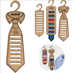 Wooden Tie Hangers for Father's Day